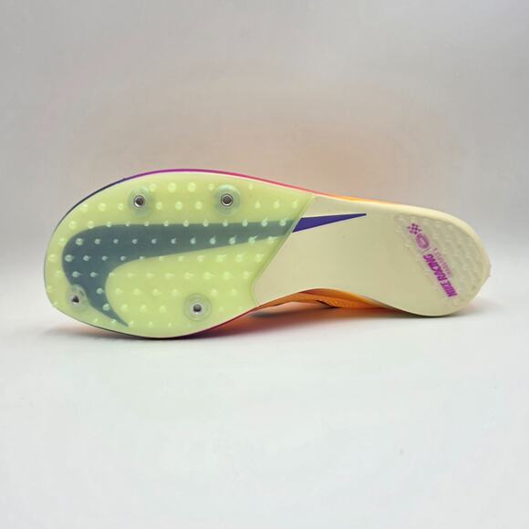 Nike ZoomX Dragonfly 2 Men\'s Sz 12 Track & Field Spikes Shoes FD8413-800 Citron main image 9